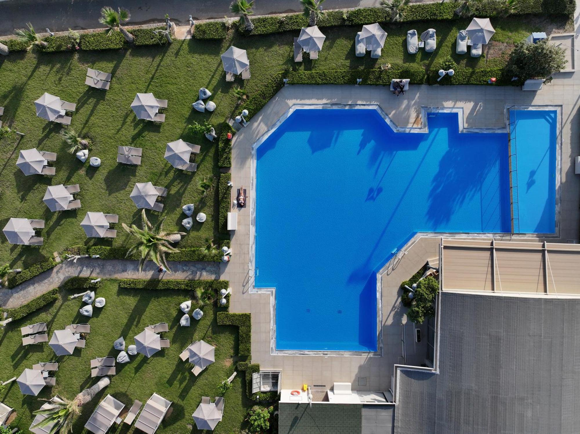 Marinos Beach Hotel Platanes  Ngoại thất bức ảnh